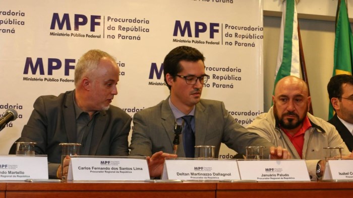 Procuradores da "lava jato" em 2018