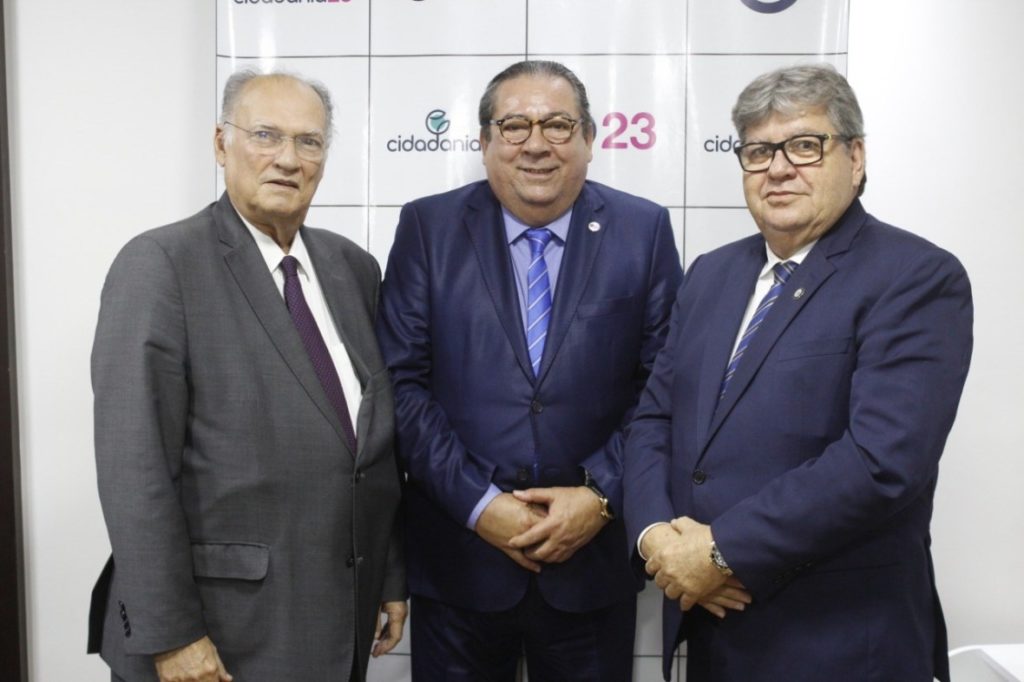 Roberto Freire, Ronaldo Guerra e João Azevêdo (Foto: Divulgação)