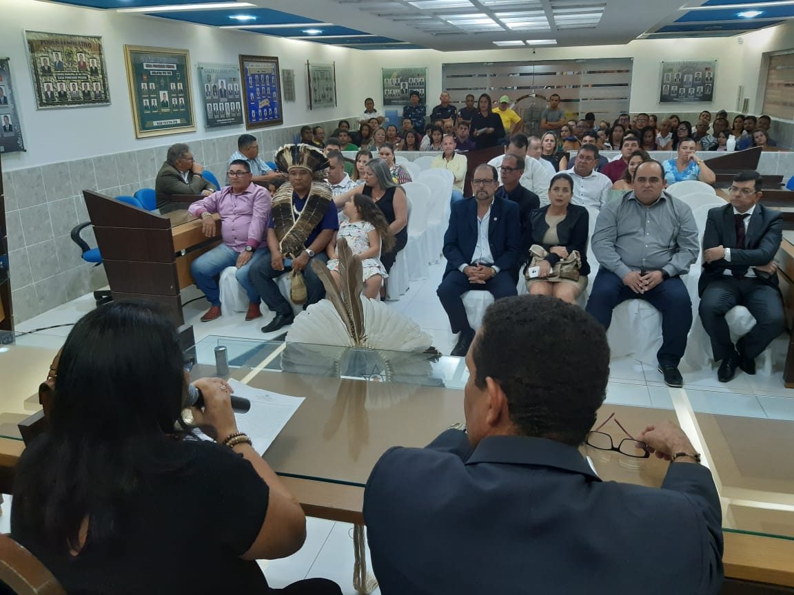 Vereadora Claudecir falou em união na abertura dos trabalhos - (Foto: Divulgação)