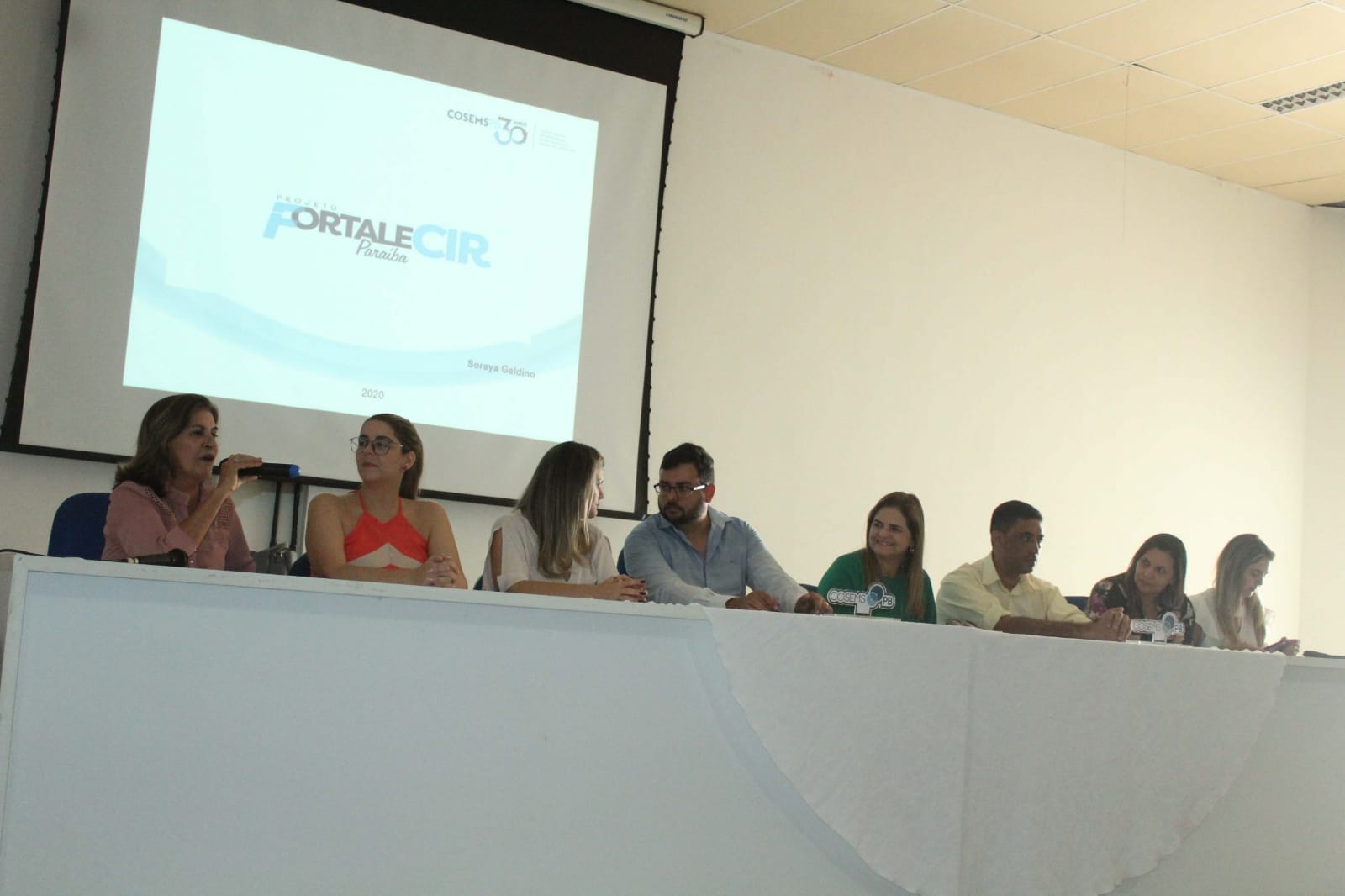 Prefeita Eunice se mostrou empolgada com o “Projeto Fortalecir” – (Foto: Divulgação)