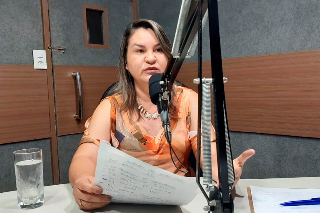 Prefeita de Marcação, Eliselma Oliveira - Foto: Reprodução