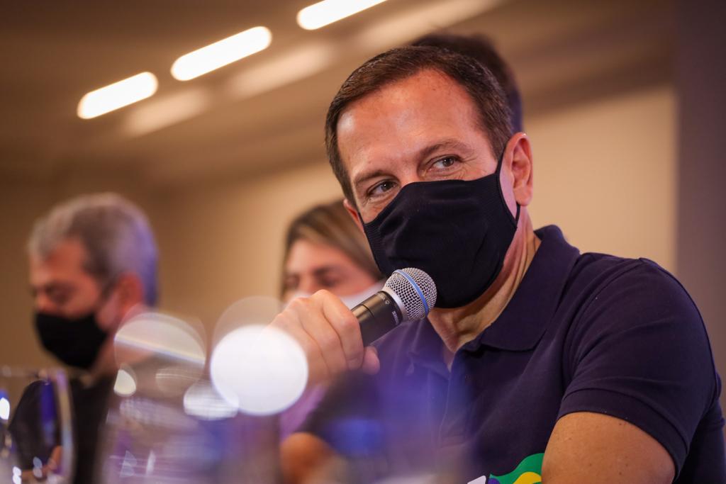 Em João Pessoa, Doria ressaltou o perfil democrático do PSDB – Foto: Assessoria