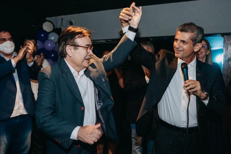 Targino foi apoiado pelo atual presidente da Ordem, o advogado Paulo Maia – Foto: Divulgação/Anderson Soares