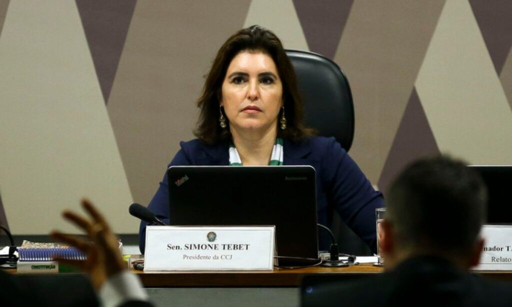 SENADORA SIMONE TEBET (MSB-MS) - FOTO: MARCELO CAMARGO/AGÊNCIA BRASIL
