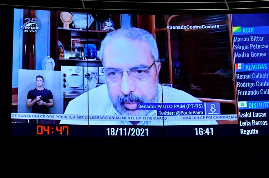 Foto: Waldemir Barreto/Agência Senado