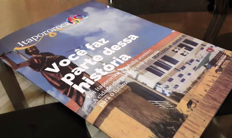 Capa da Revista Itapororoca 60 anos – Foto: Lenilson Balla