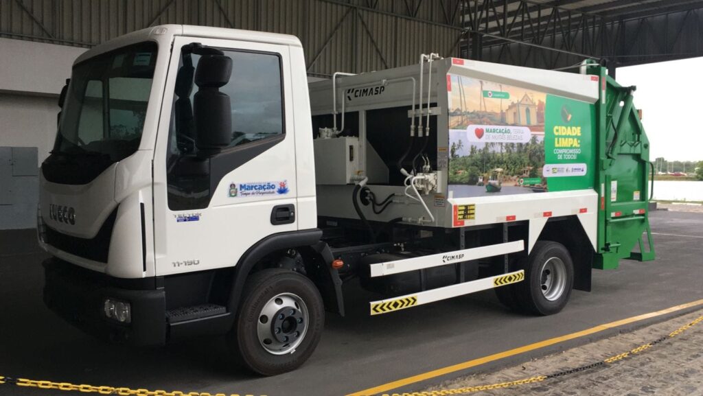 Caminhão da marca IVECO custou R$ 440 mil – Foto: Reprodução/Assessoria