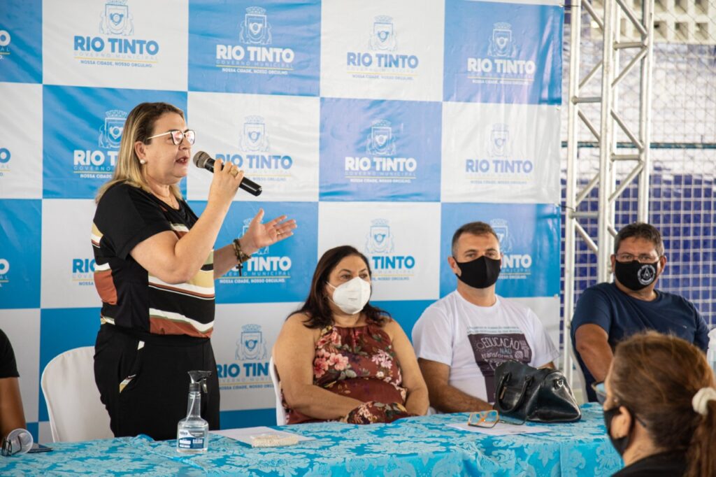 "Os professores sabem que podem confiar em mim”, frisou a gestora – Foto: CCOM/Rio Tinto