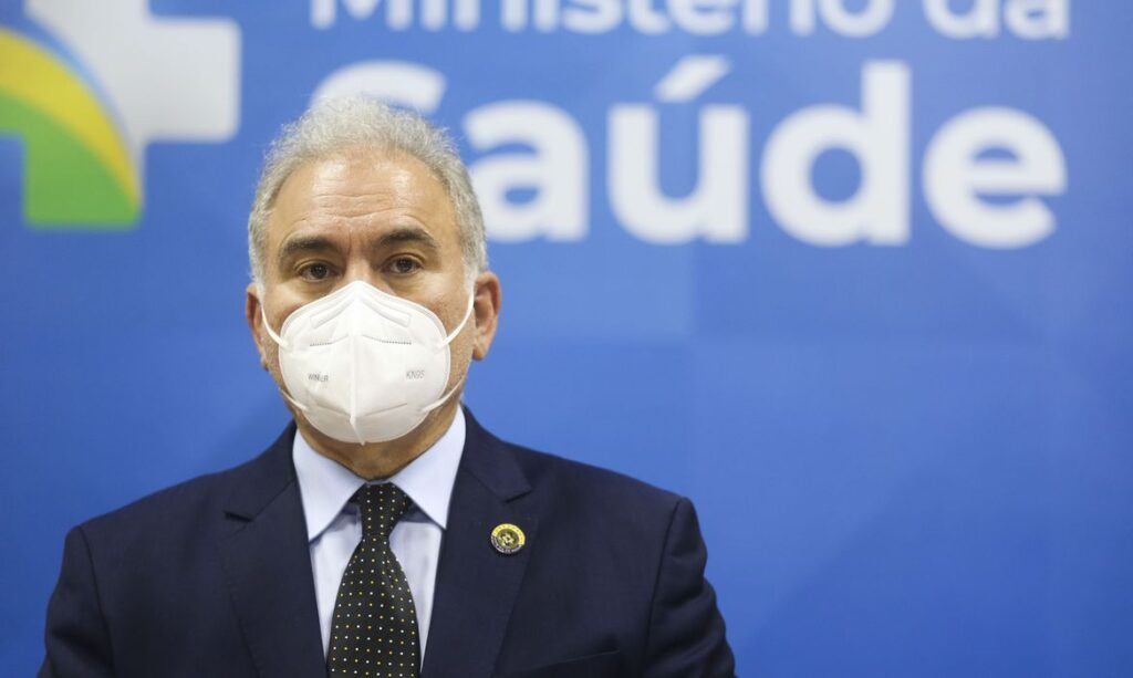 Ministro da Saúde, Marcelo Queiroga – Foto: Agência Brasil