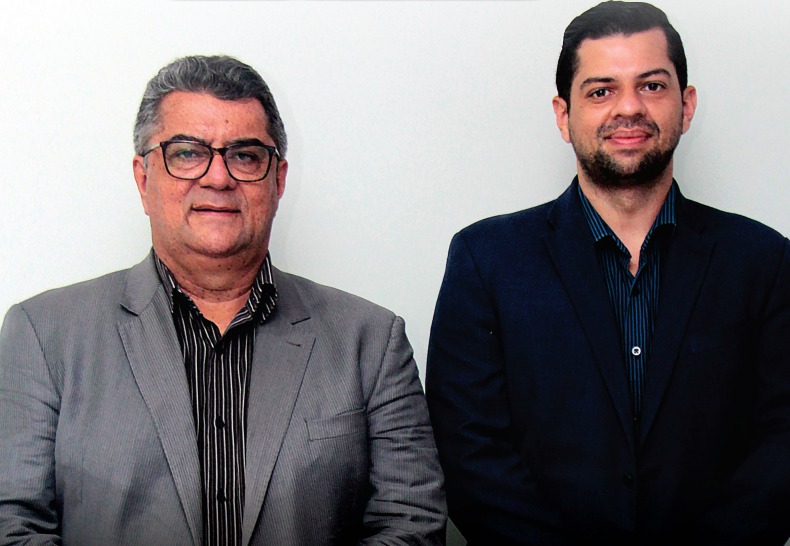 Empresários Neuzomar de Sousa e Neuzomar Júnior, diretores da Astec - Foto: Revista Painel Empresarial