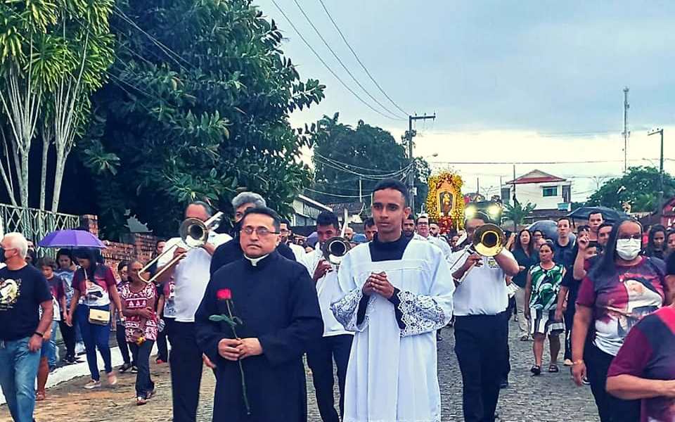 Celebrações foram presididas pelo pároco de Rio Tinto, padre Izaú Cavalcante – Foto: Assessoria