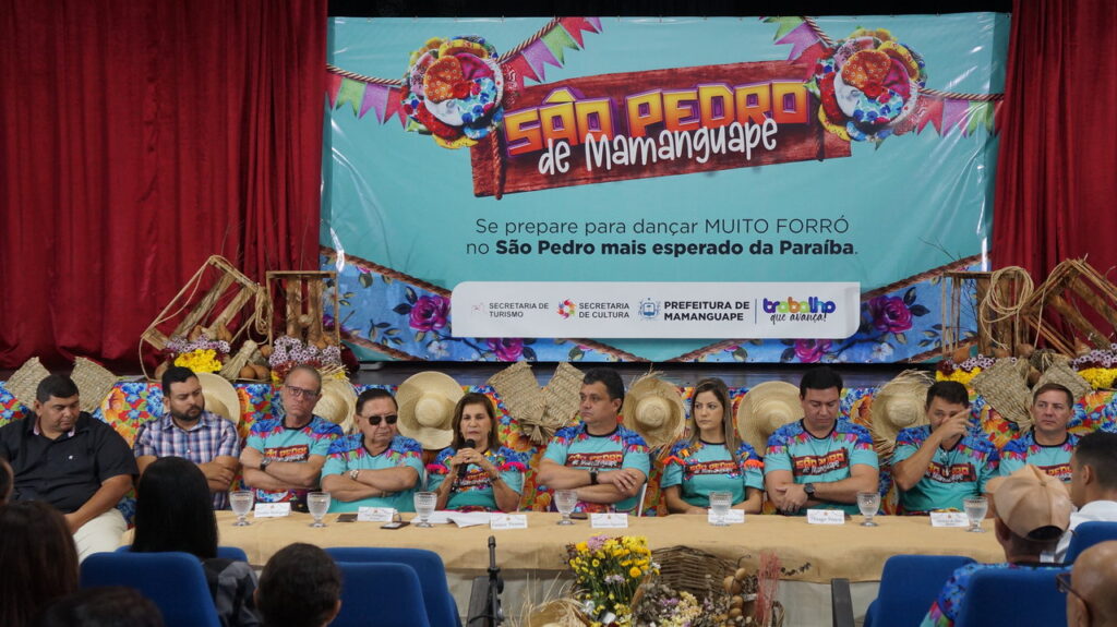 Prefeita Eunice anuncia Festival São João na Rede, Coreto Cultural e São Pedro de Mamanguape - Foto: Divulgação