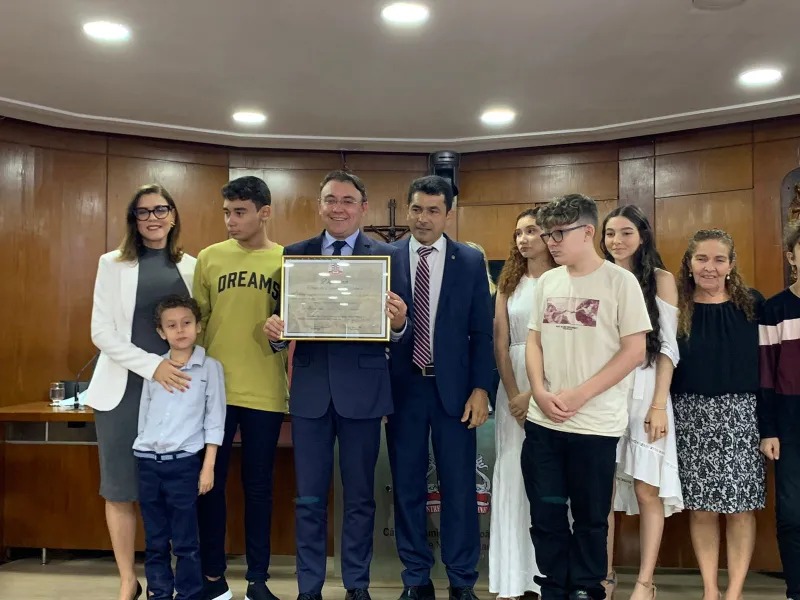 Heron Cid recebe o Título de Cidadão Pessoense - Foto: Reprodução/MaisPB