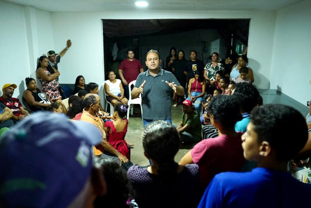 Pré-candidato a deputado estadual, Eduardo Brito, participou de encontros em localidades de Mamanguape - Foto: Divulgação