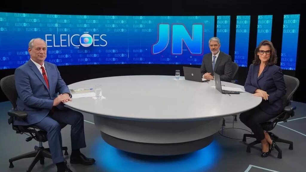 Presidenciável Ciro Gomes foi o segundo sabatinado de uma série de entrevistas - Foto: Marcos Serra/g1
