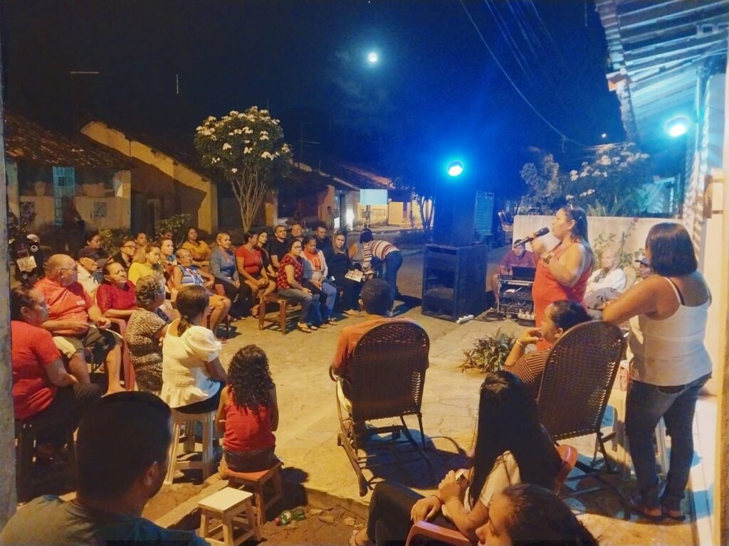 Cacique esclareceu a importância de apoiar quem ajuda o movimento indígena – Foto: Assessoria