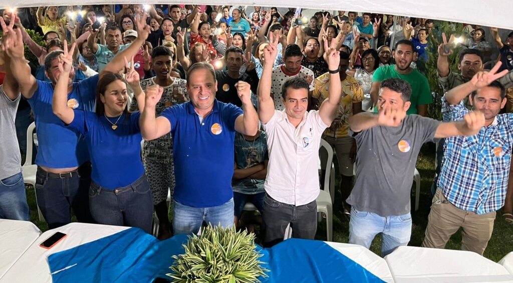 Encontro aconteceu na residência do ex-prefeito – Foto: Napoleão Soares