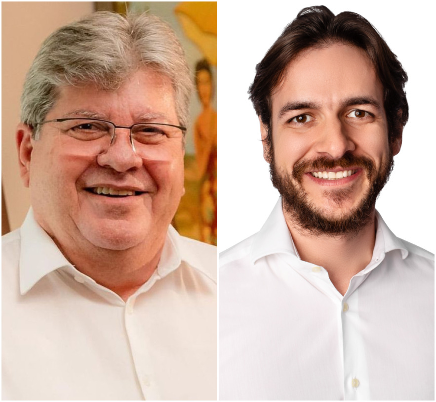 João e Pedro disputam 2º turno na Paraíba —Foto: Divulgação