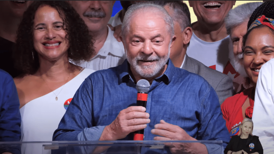 “É hora de baixar as armas”, disse Lula – Foto: UOL