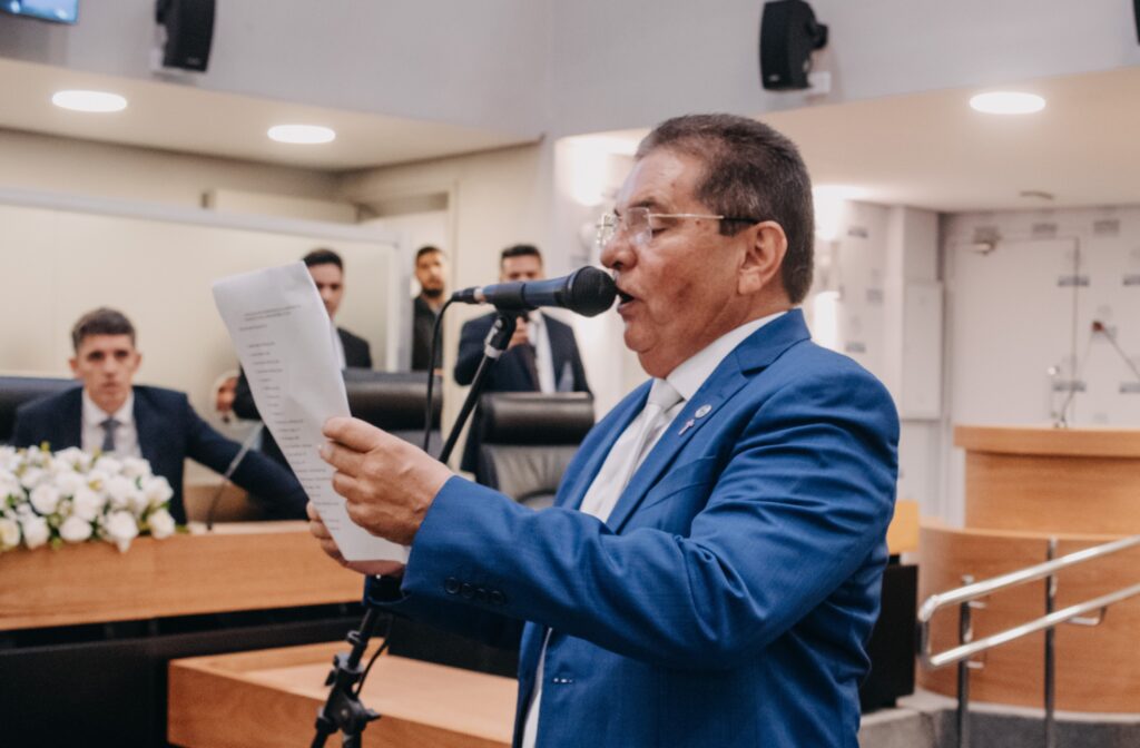 Galdino teve unanimidade na votação para a chefia da Mesa Diretora até o ano de 2027 - Foto: Divulgação / ALPB