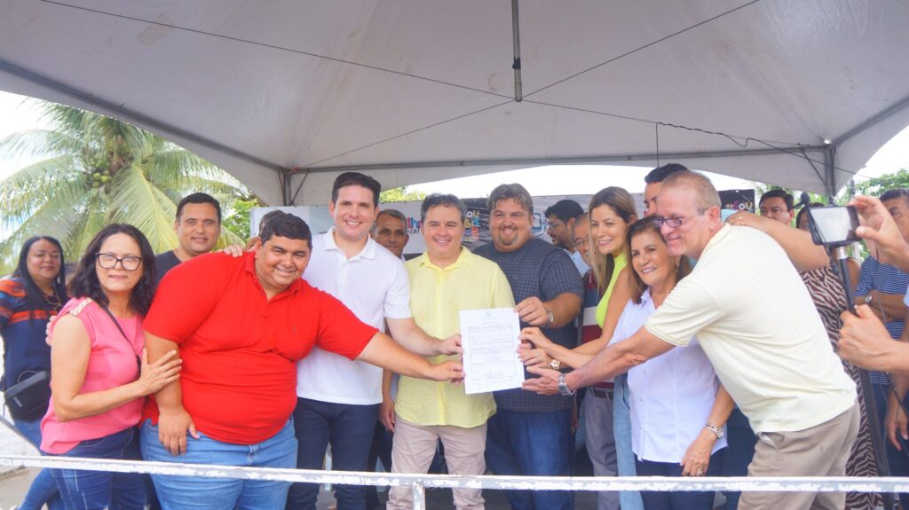 Prefeita Eunice assina ordem de serviço para construção do novo Mercado Público de Mamanguape - Foto: Reprodução/Assessoria