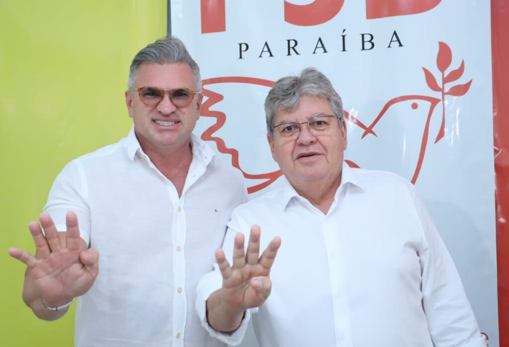 Julian Lemos e João Azevêdo (Foto: Divulgação)