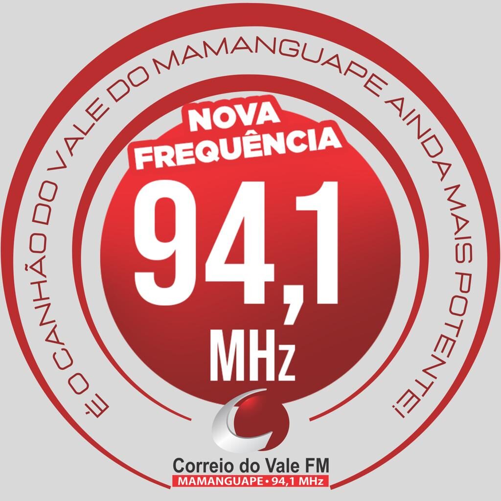 Rádio Correio do Vale passa a operar em 94,1 FM, livre de interferências e com uma recepção 100% digital - Foto: Divulgação