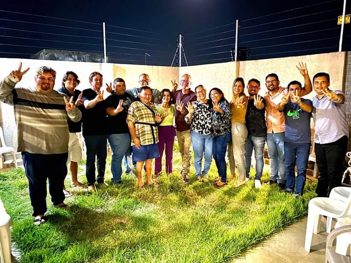 Eunice reuniu vereadores aliados em sua residência - Foto: Reprodução/redes sociais