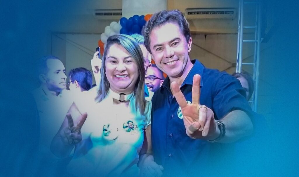 Prefeita Lili Oliveira e o senador Veneziano Vital - Foto: Reprodução/redes sociais