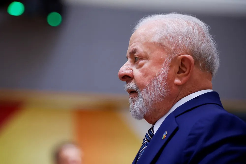 Presidente Lula em recente viagem internacional — Foto: Johanna Geron/REUTERS
