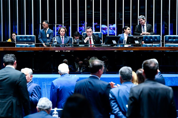 Senado aprovou a compensação financeira. Foto: Reprodução/Senado Federal