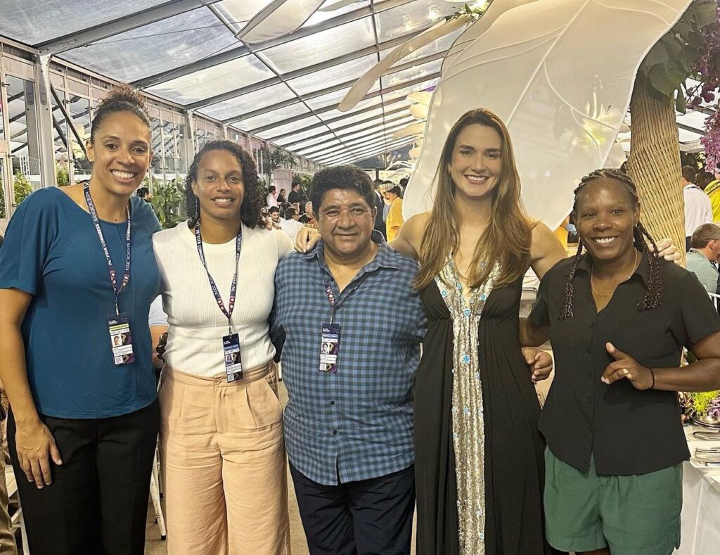 Michelle Ramalho esteve presente na eleição da sede da próxima Copa do Mundo Feminina - Foto: Reprodução/Instagram