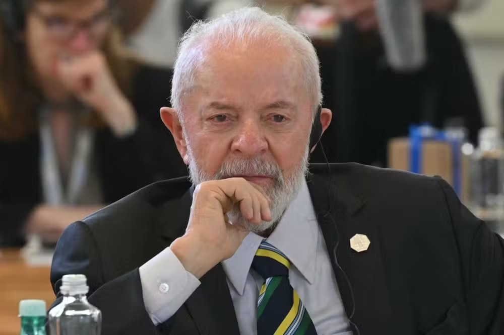 O presidente Luiz Inácio Lula da Silva (PT) — Foto: Mandel NGAN / AFP