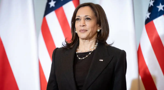 Vice-presidente dos EUA, Kamala Harris - Crédito: REUTERS/Evelyn Hockstein