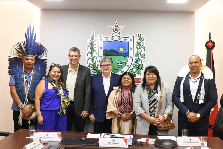 Reunião aconteceu na Granja Santana, em João Pessoa, com ministros do Governo Federal e o governador João Azevêdo - Foto: José Marques