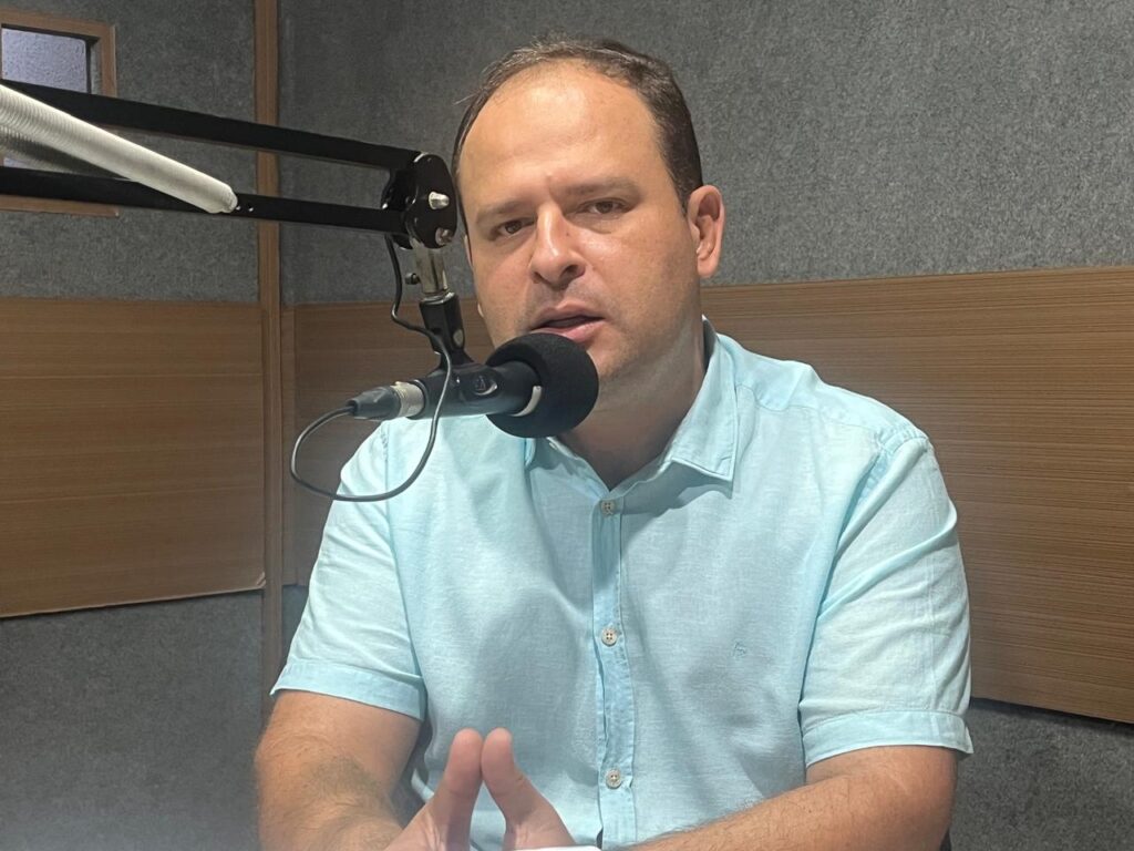 Eduardo Brito, deputado estadual e candidato a prefeito de Mamanguape - Foto: Divulgação/ Rádio Correio do Vale