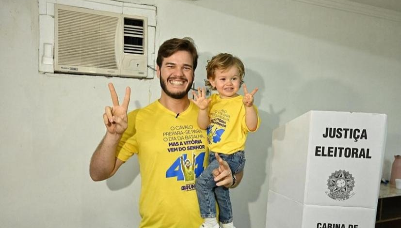 Bruno Cunha Lima e o filho Bernardo - Foto: Reprodução/Redes Sociais