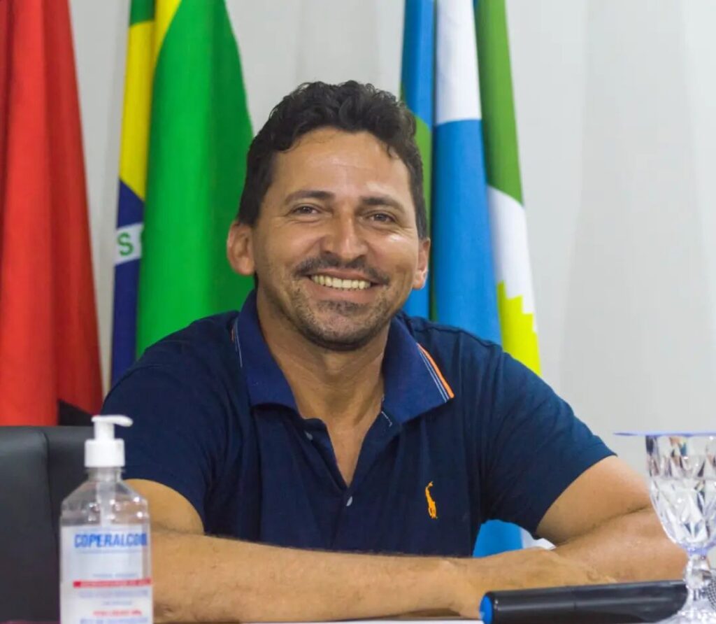 Erivan Pereira de Aguiar, vereador que morreu eletrocutado em Mataraca — Foto: Reprodução/redes sociais