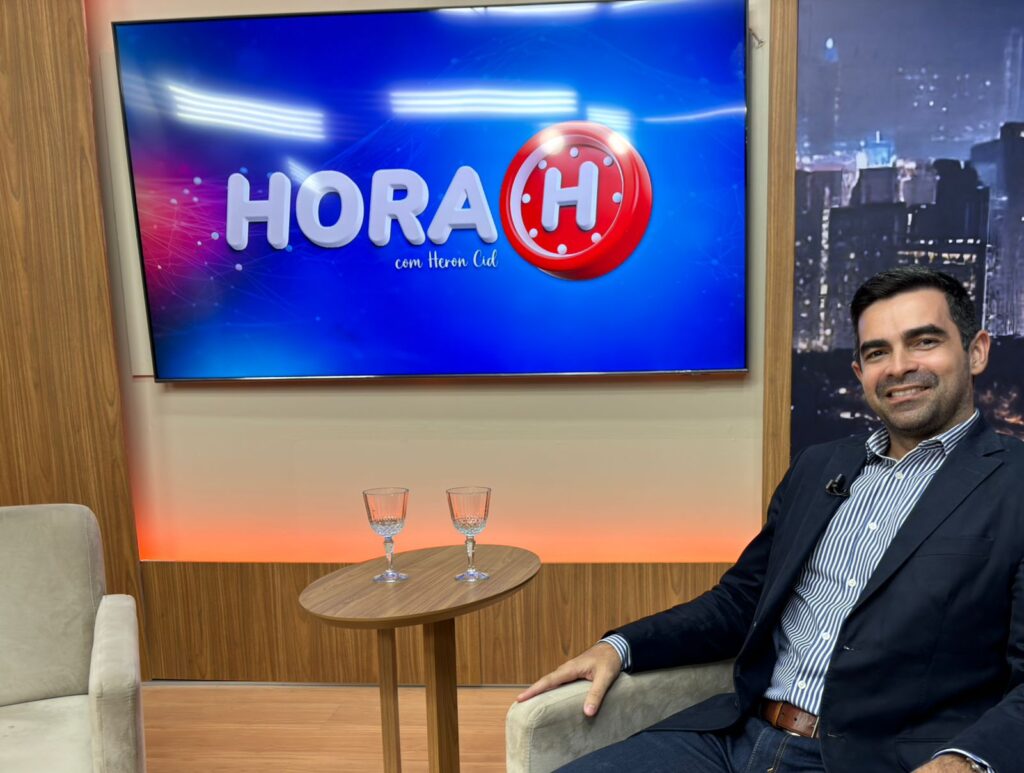 Procurador Regional Eleitoral da Paraíba, Renan Paes Félix, durante entrevista ao Programa Hora H - Foto: Divulgação