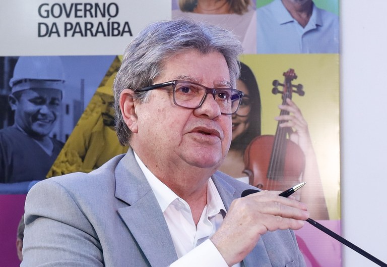 Governador João Azevêdo - Foto: Francisco França