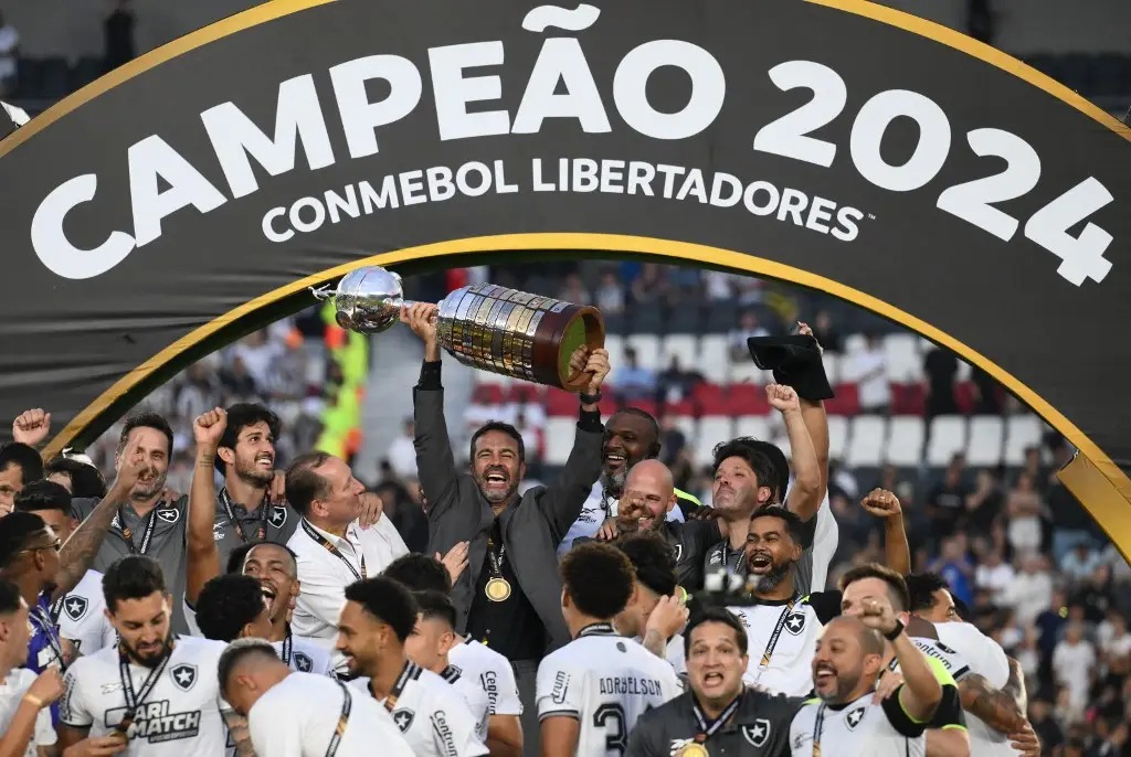 Botafogo campeão da Libertadores 2024 - Foto: Luis ROBAYO / AFP