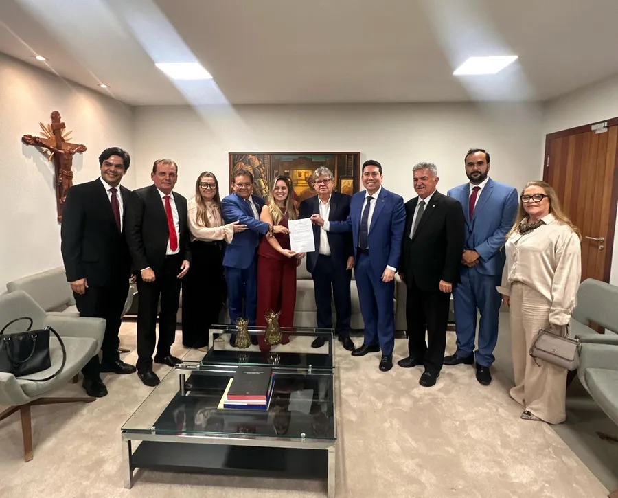 Governador nomeia filha do presidente da ALPB para o TCE-PB — Foto: Divulgação
