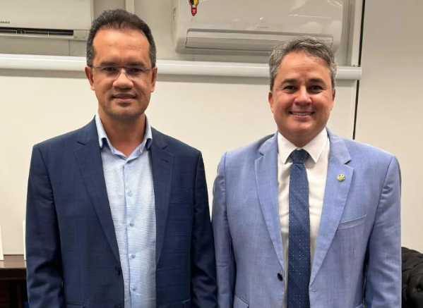 Gestor esteve reunido com o senador Efraim Filho (União Brasil) – Foto: assessoria