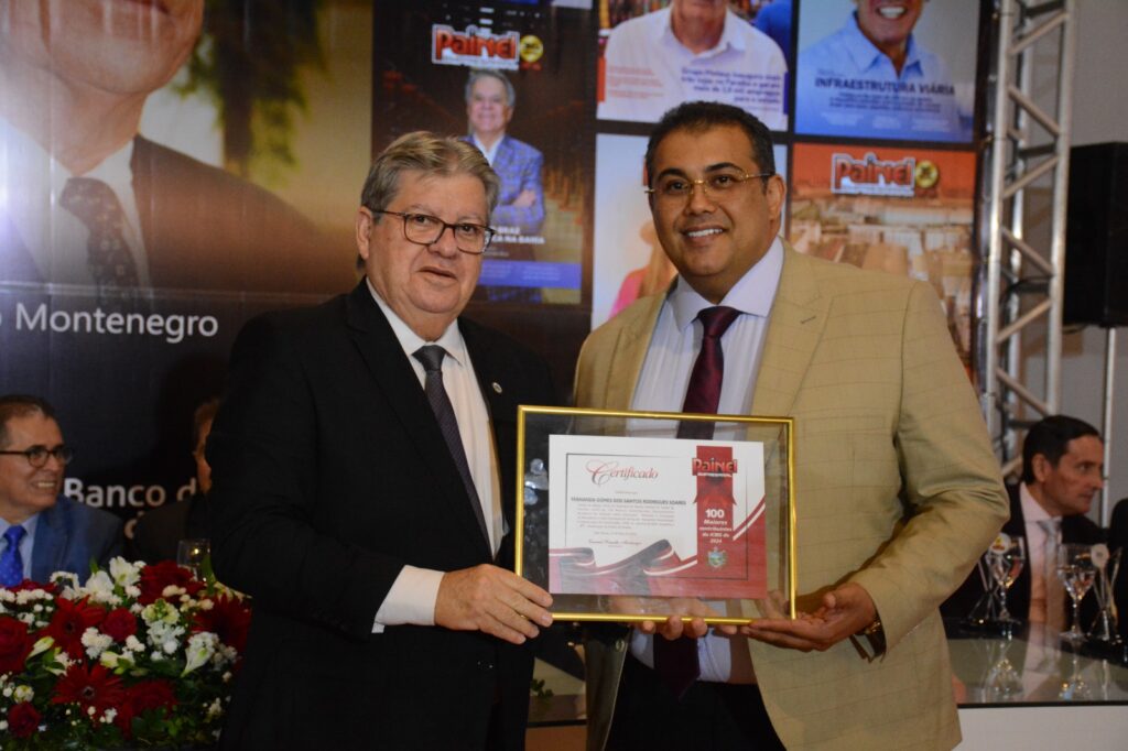 Governador João Azevêdo e o empresário Napoleão Rodrigues - Foto: Divulgação