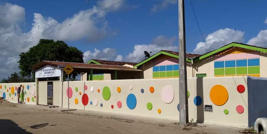Escola Carlos Fernandes, em Mamanguape - Foto: Divulgação