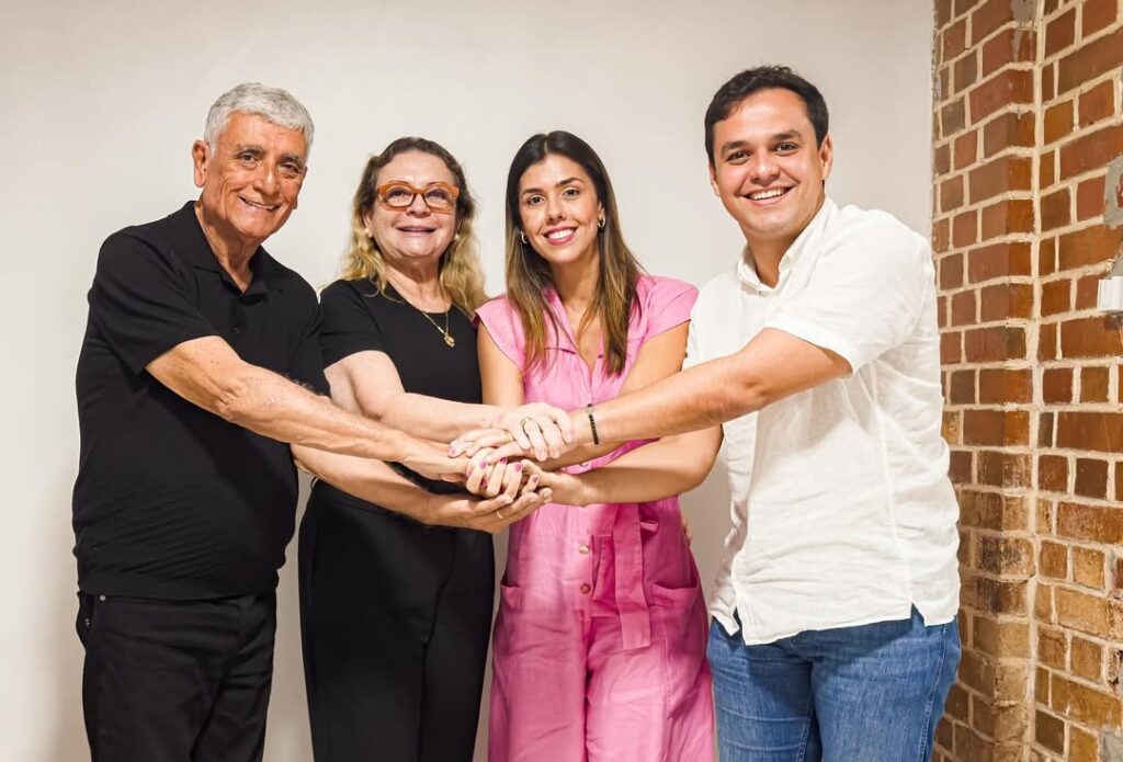 Pela ordem: Marcus, Magna Gerbasi, Maria Porto e Matheus Bezerra - Foto: Reprodução