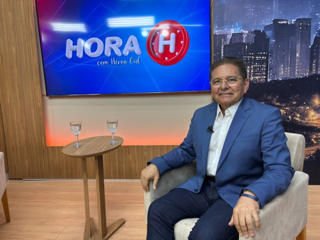 Adriano Galdino concedeu entrevista ao Programa Hora H, da TV Norte-Paraíba - Foto: Reprodução