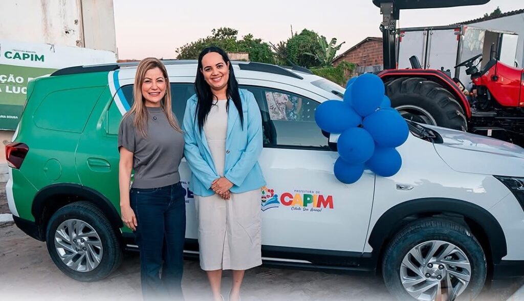 Veículo 0km destinado ao transporte de pacientes e apoio aos serviços de saúde de Capim - Foto: Reprodução