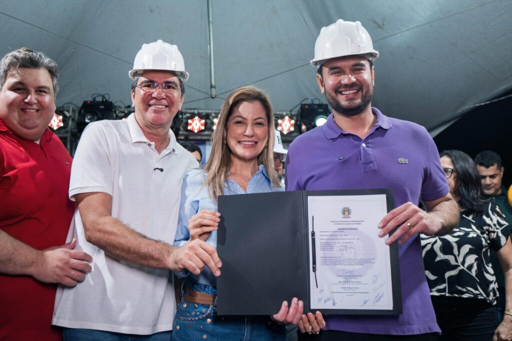 A obra integra o programa de infraestrutura urbana de Mamanguape e vai beneficiar mais de 500 famílias - Foto: Reprodução